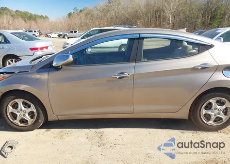 2016 Hyundai Elantra Se from USA, damaged, VIN 5NPDH4AE1GH700862